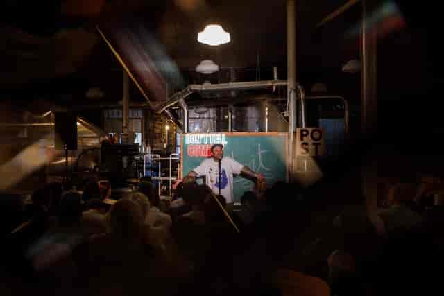 Industrial-chic Belleville Brewing Co. venue for authentic brand activations and corporate events.