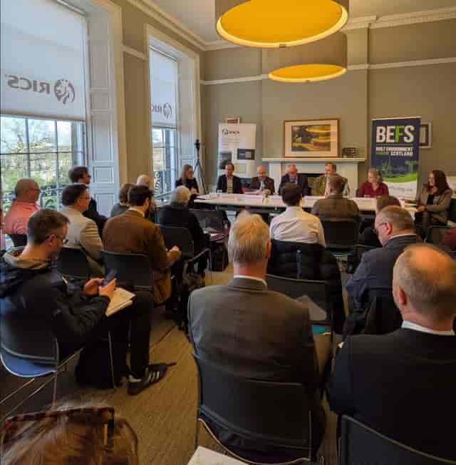 Boardroom seminar setup at Cathedral View: professional conference venue and event space.