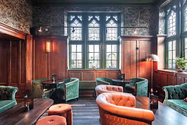 Roku Room at The Barnt Green Inn: Luxury VIP lounge for exclusive networking and executive meetings.
