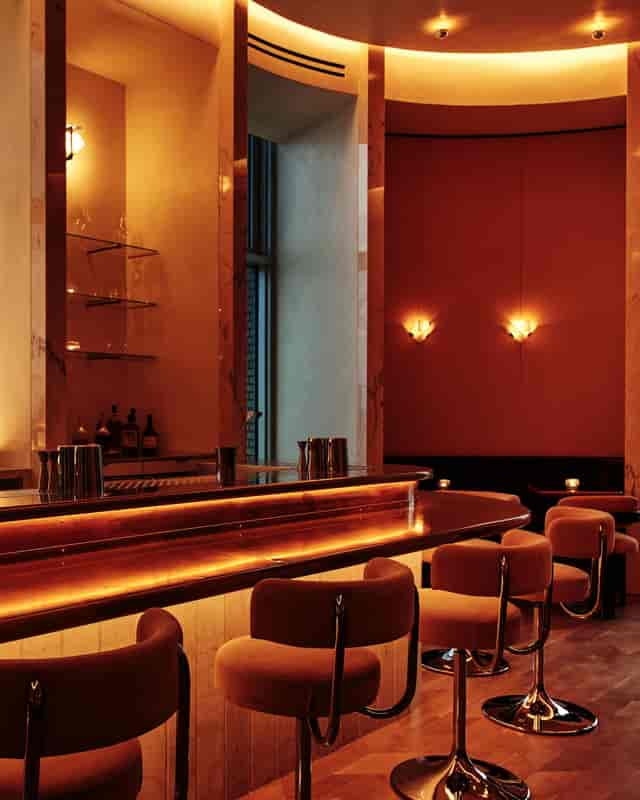 Upscale private function room at The Pineapple for VIP receptions and executive networking.