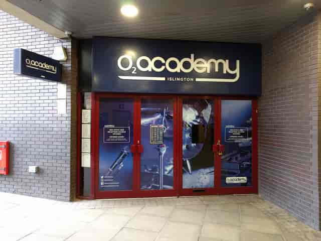 O2 Academy2 Islington live music venue for corporate events and product launches.