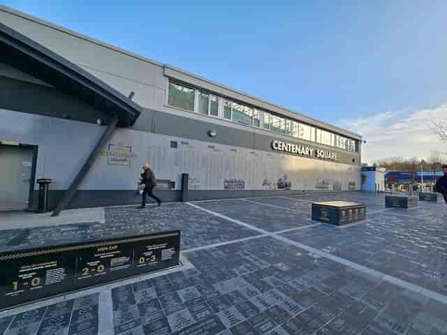 Centenary Pavilion at Elland Road: outdoor event space for corporate events and venue hire.