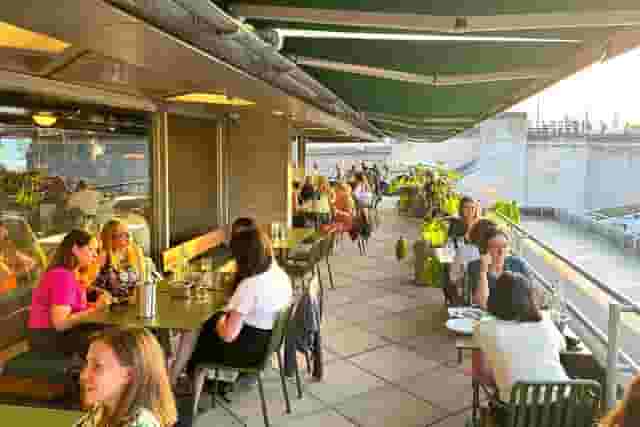 Covered Heated Terrace