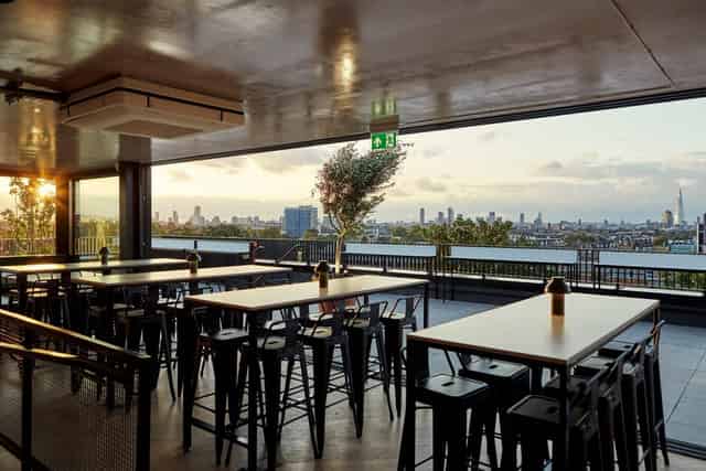Covered Heated Terrace