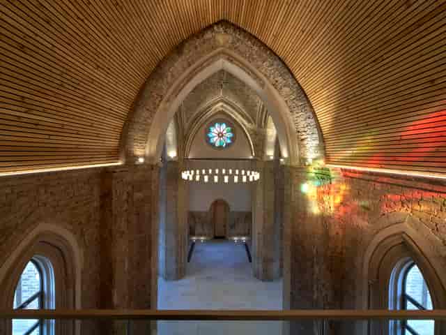 Historic chapel venue in West Kilburn, blending architectural charm with modern event space.
