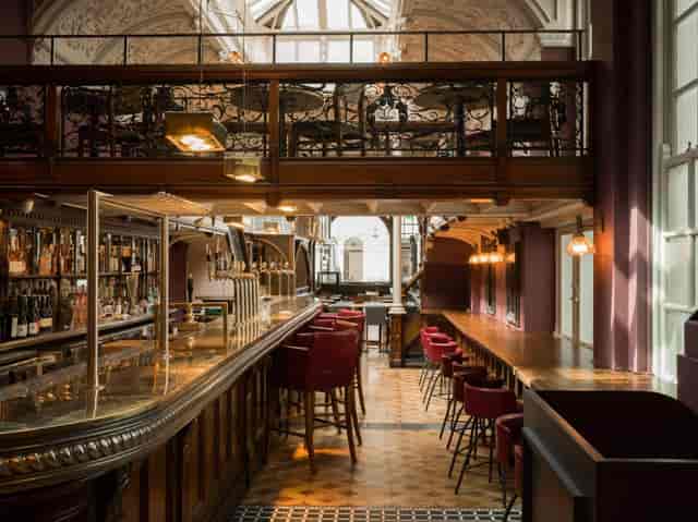 The Mezzanine at One Mayfair: Multi-level venue for corporate events and private receptions.
