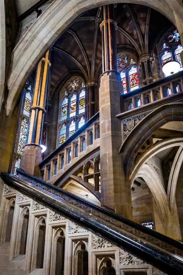 The Great Hall at Rochdale Town Hall: Historic venue for high-end galas and exclusive receptions.