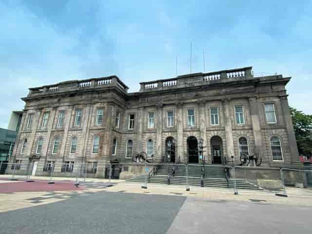 Civic Hall Ashton: Historic venue for gala dinners and conferences with grand architecture.