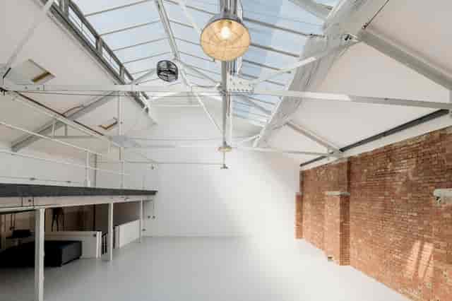 East London industrial studio venue for pop-ups and gallery exhibitions.