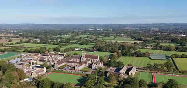 Moore Hall at Hurst College: Historic campus venue for corporate retreats and sports events.