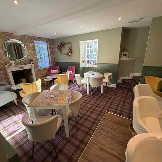 Cozy Matilda's Room at Estate of Ord, perfect for intimate networking and breakout meetings.