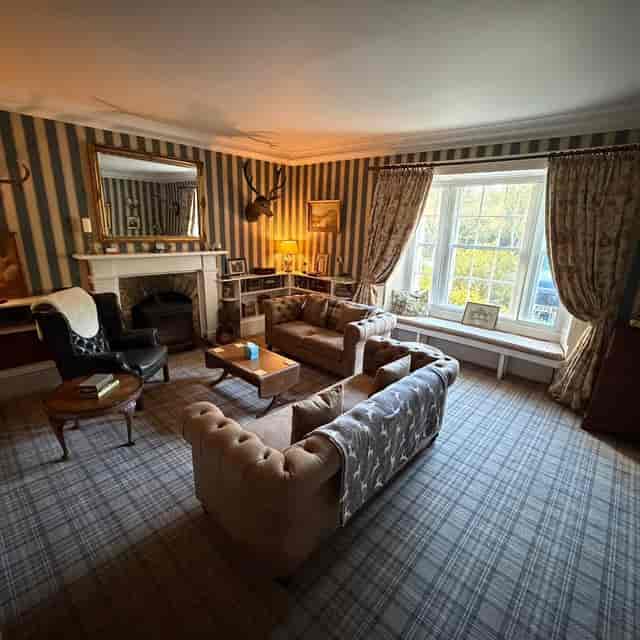 Matilda’s Room at Estate of Ord: Private boardroom for VIP meetings and intimate event venues.