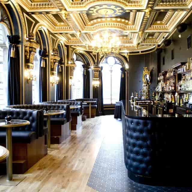 Upscale Voodoo Rooms Speakeasy lounge for sophisticated networking receptions and cocktail events.
