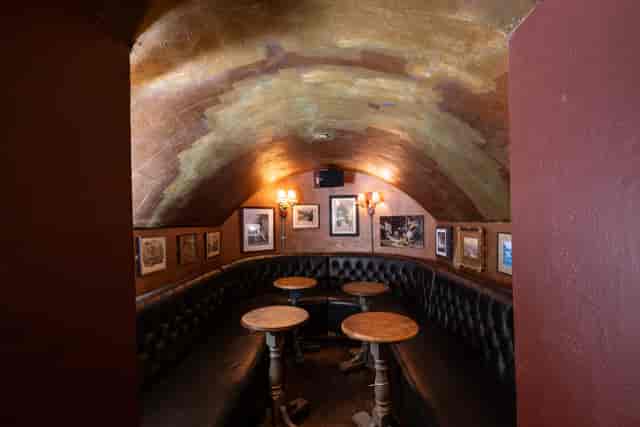 The Vaults at Tower Bridge Arms: intimate VIP networking space for private events.