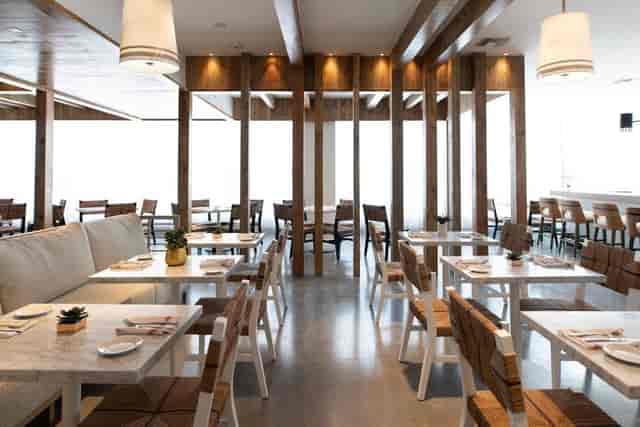 Modern Riviera event space at Cadillac Hotel & Beach Club for networking and corporate receptions.
