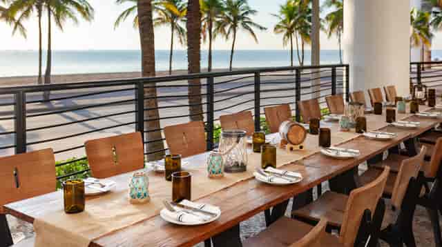 Beechwood Room event space, Ritz-Carlton Fort Lauderdale, premium corporate social venue.