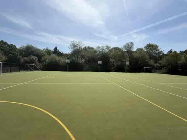 School Field at Kingsbury Green Primary for team-building exercises and corporate retreats.