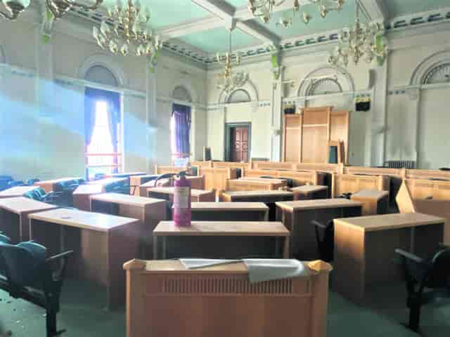 Medlock Suite at Ashton Town Hall, heritage event space for meetings and conferences.
