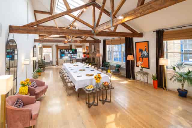 Shoreditch Loft wedding venue featuring industrial architecture for intimate event planning.