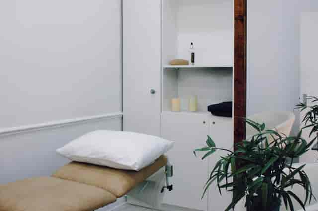 Lavender Room at Revive Yoga: serene wellness breakout space for intimate VIP retreats.
