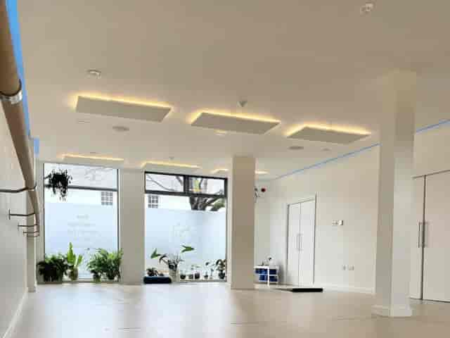 Bright Studio 3 wellness space for intimate workshops and creative events.