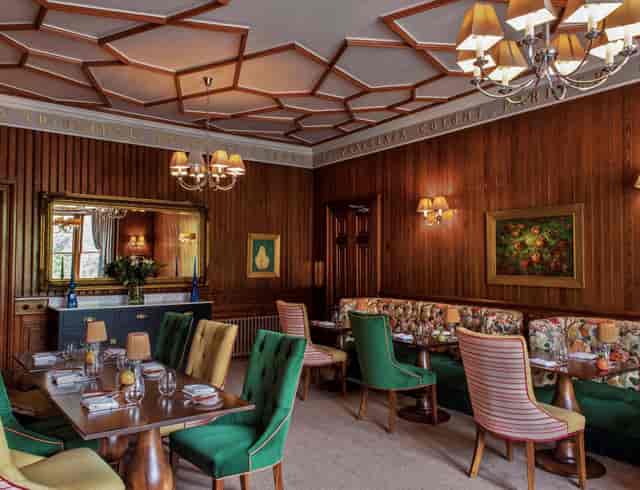 Luxury private dining room at The Torridon for exclusive VIP luncheons and business meetings.
