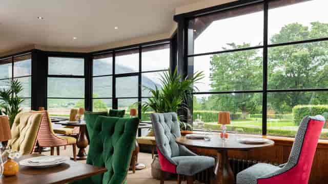 1887 Restaurant at The Torridon: elegant VIP dining and corporate breakout meeting space.