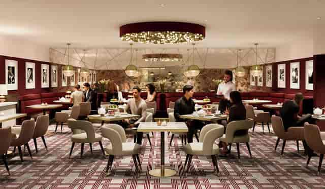 The Palace Tea Parlour: Upscale venue for networking mixers and high-tea events.