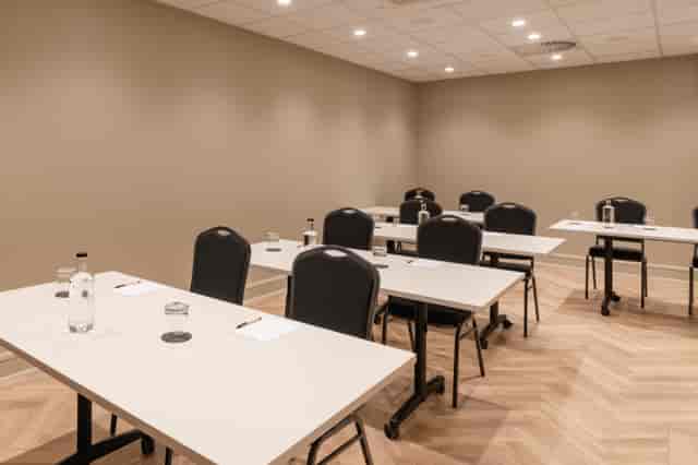 Classroom-style corporate training room at Aldwych, Strand Palace for professional business events.