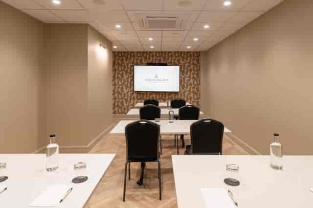 Boardroom meeting room at Strand Palace for small business sessions and professional events.