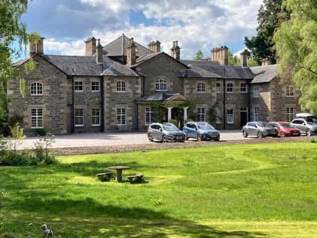 The Regency at Coul House Hotel: historic stone venue for luxury corporate retreats and events.
