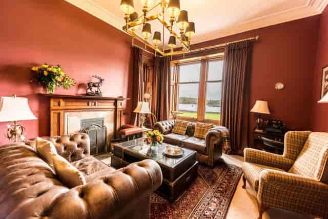 Dunalastair Hotel boardroom: sophisticated lounge for private VIP meetings and corporate events.