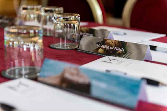 Culloden Suite boardroom with professional setup for corporate meetings and business conferences.