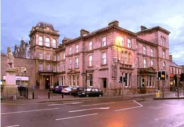 Magnus Room at Royal Highland Hotel, featuring historic architecture for boutique corporate events.