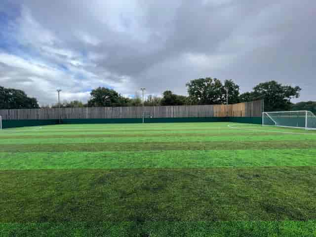 Astro Turf pitch at Gladesmore Community School for corporate team-building and field day events.