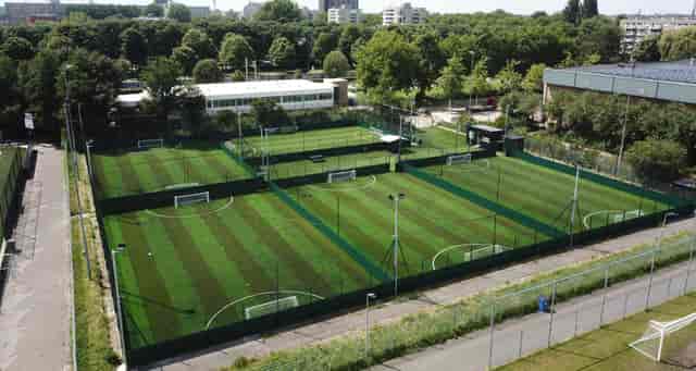 Astro Turf Pitch at Gladesmore School for corporate team-building and athletic incentive events.