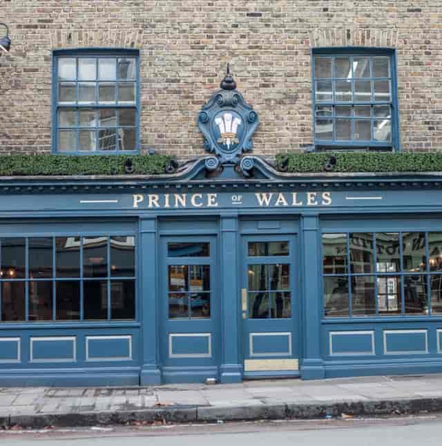 Prince of Wales Highgate venue frontage for networking mixers and corporate events.