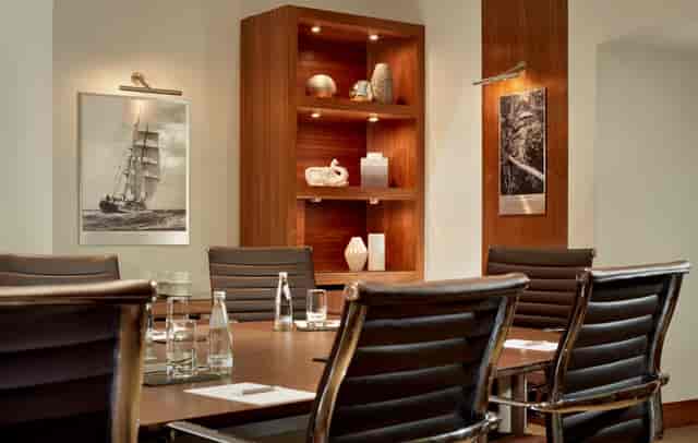 Luxury boardroom at The Park Tower Knightsbridge, London for executive meetings and consultations.
