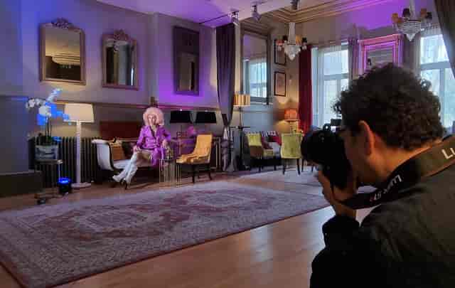 Elegant boutique event venue for photography and film shoots, Lumiere London.