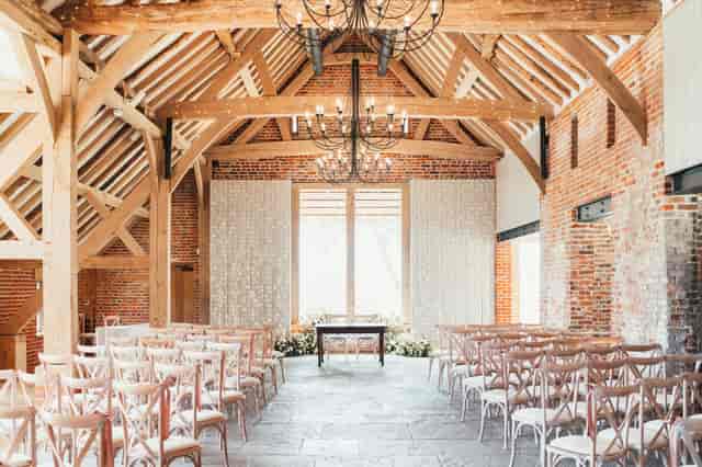 Rustic-chic Banqueting Hall in Hellfire Caves for boutique weddings and corporate events.