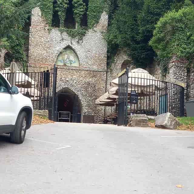 Hellfire Caves rustic event venue entrance, underground historic site for unique private hire.