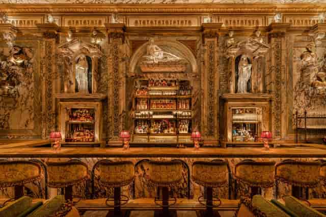 The Lounge at Apollo’s Muse: opulent VIP cocktail reception and brand activation venue.