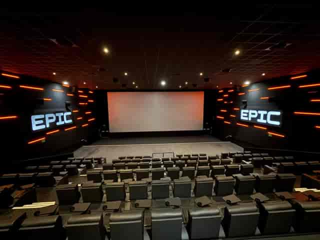 EPIC by Vue theater venue with tiered seating for corporate keynotes and product launches.