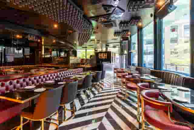 Bar area