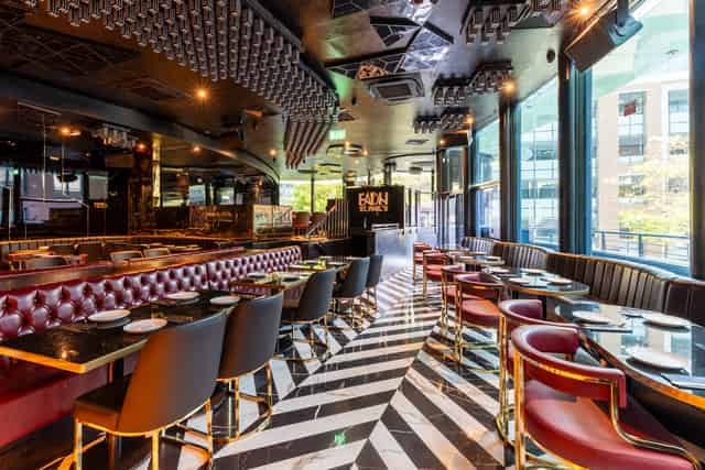 Bar area