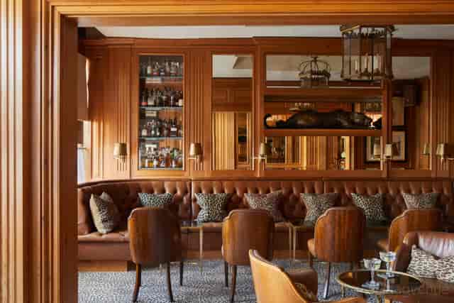 Bar Coyo full venue with sophisticated decor for upscale networking and executive events.