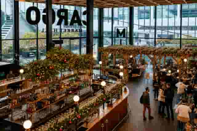Christmas at Market Halls Canary Wharf