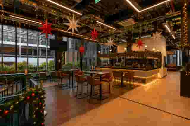 Christmas at Market Halls Canary Wharf