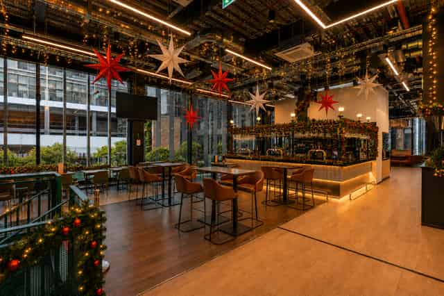 Christmas at Market Halls Canary Wharf