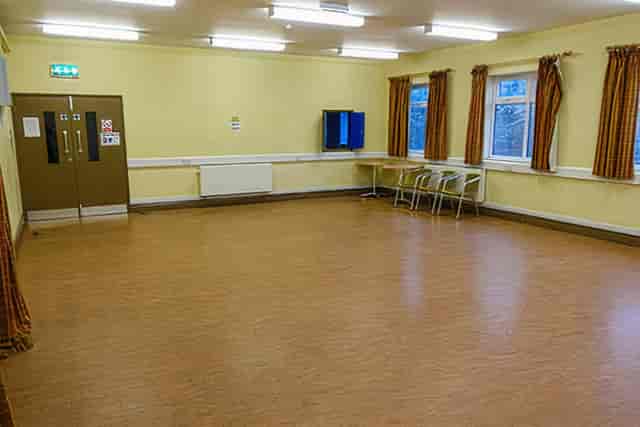 Assembly Hall at Moseley Community Hub: versatile blank canvas space for weddings and events.